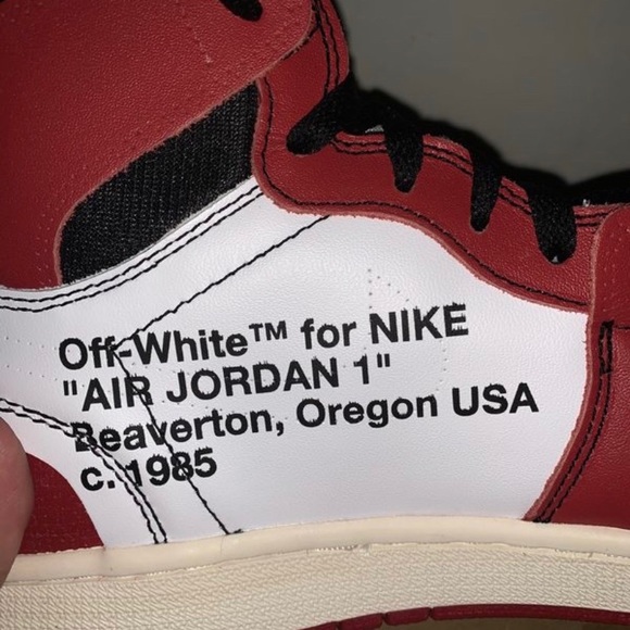 nike off white jordan chicago